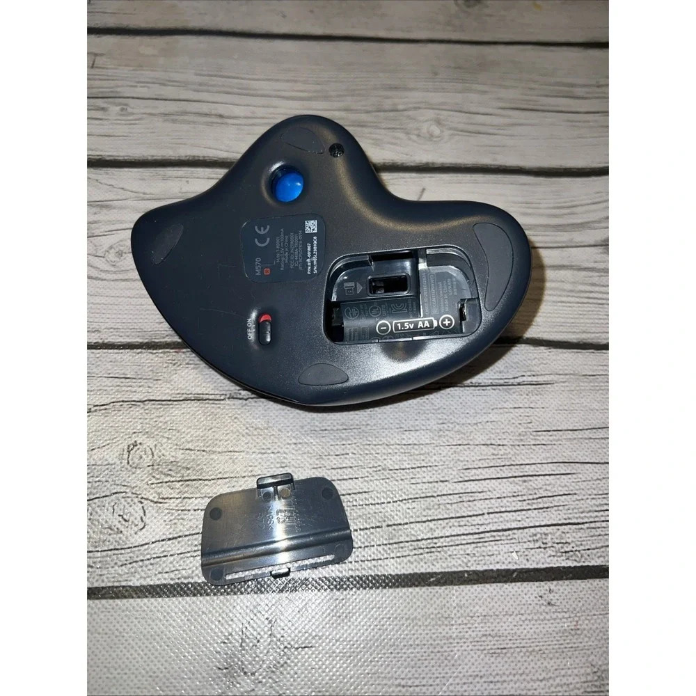 Logitech Logi M570 Wireless Trackball Mouse- NO DONGLE Receiver